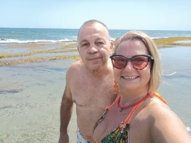 María Teresa Fernández y Tito Jhonny Rodríguez