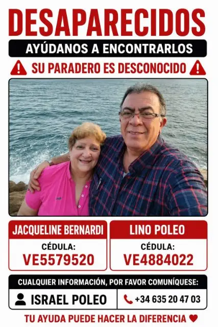 Lino poleo, Jaqueline bernardi