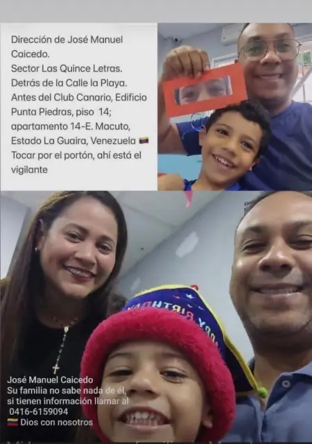 Lorena Ascanio y su menor hijo Luciano Ascanio Caicedo