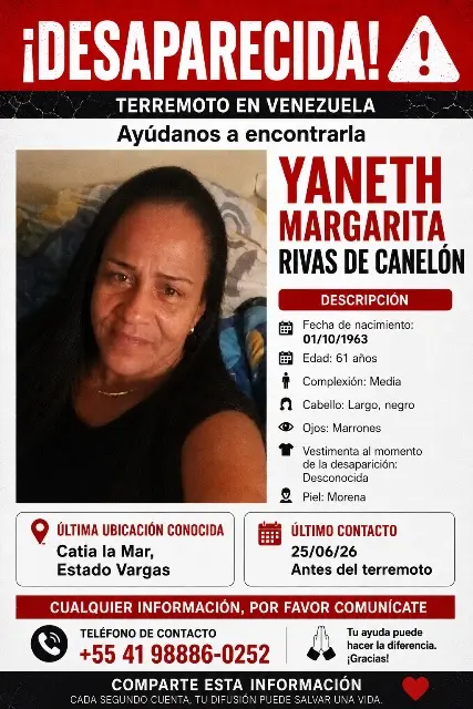 Yaneth Margarita Rivas de canelón