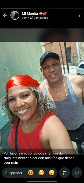 Irene medina y wladimir rojas