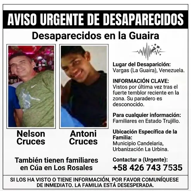 Nelson cruces y su hijo Antoni cruces
