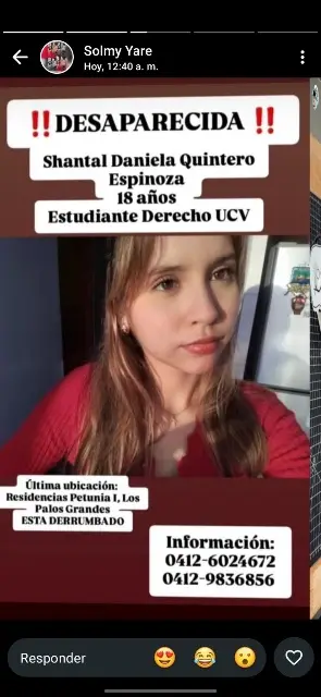 Shantal Daniela quintero Espinoza