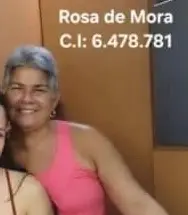 Rosa Isabel de mora cédula 6478781