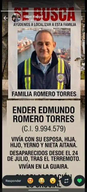Ender romero y familia romero