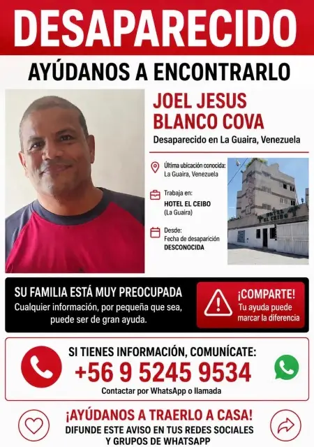 Joel Jesús blanco cova