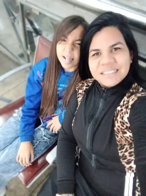 Ana Mercedes Mendoza y Jairely Barrios