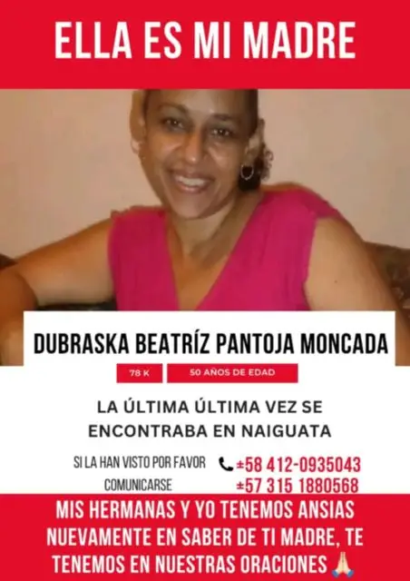 dubraska beatriz pantoja moncada