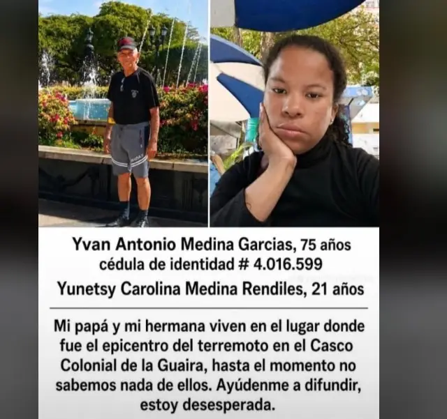Yvan antonio medina yunetzy carolina medina