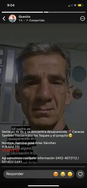 Narciso jose arias Sánchez