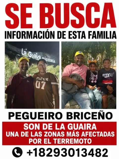 Familia Pegueiro Briceño