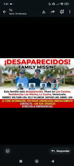 Wolfgang Lara y flia
