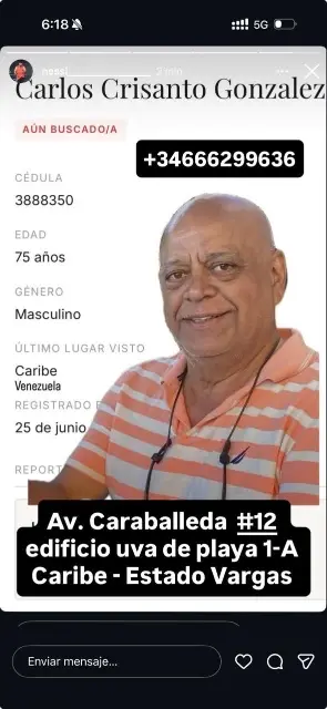 Carlos Crisanto Gonzalez