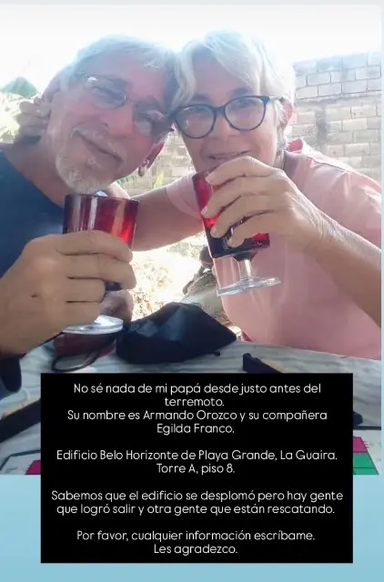 Armando Orozco y Egilda Franco