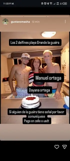 Dayana Ortega y Manuel Ortega