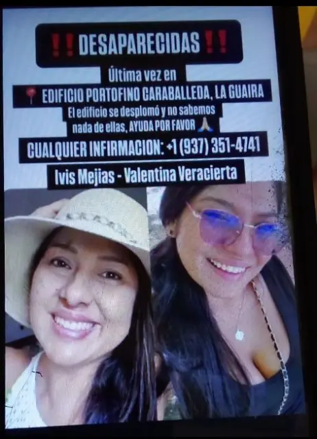 Yvis Mejías y Valentina Veracierta