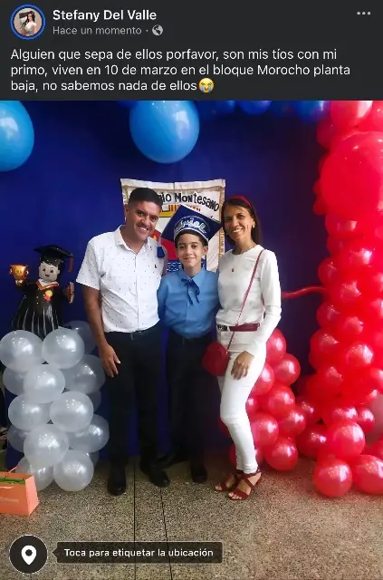 Norelis López, Oscar Madrid, Gabriel Madrid