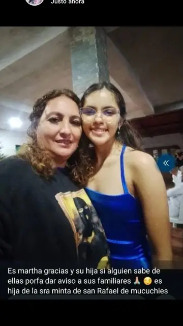 Martha García y Valentina Salcedo