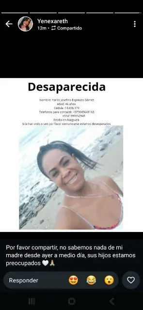 Yarilis Josefina Espinoza Gomez