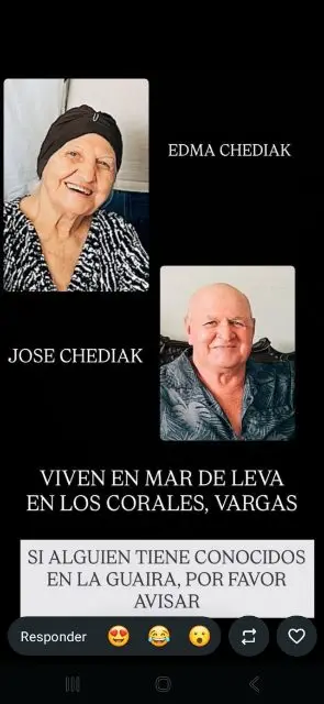 Edma y Jose Chediak