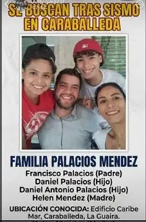 Padre Francisco palacio Hijo Daniel palacio Daniel Antonio palacio helen Méndez