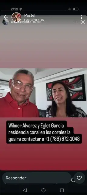 Wilmer alvares y eglet García