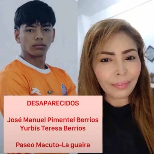 José Manuel Pimentel Berrios y Yurbis Teresa Berrios