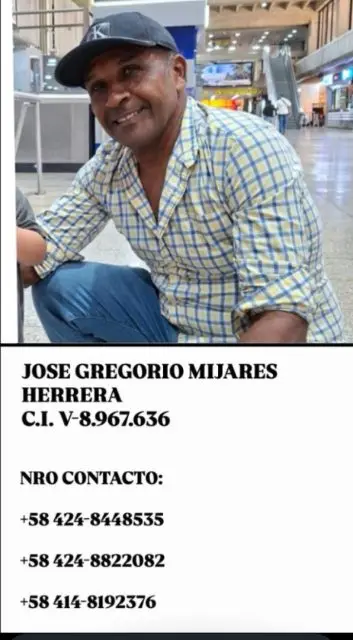 José gregorio Mijares Herrera