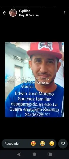 Edwin José moreno Sánchez
