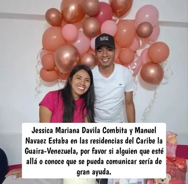 Jessika combita y manuel narvaez