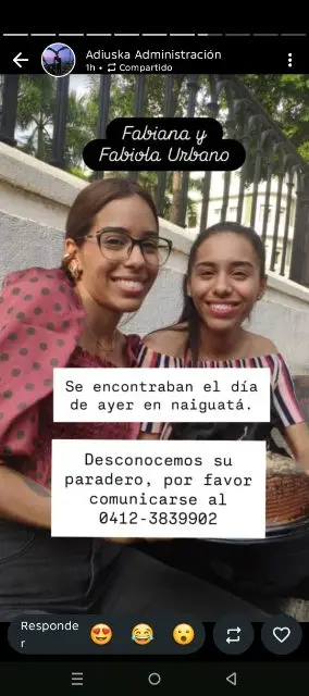 Fabiana y Fabiola Urbano