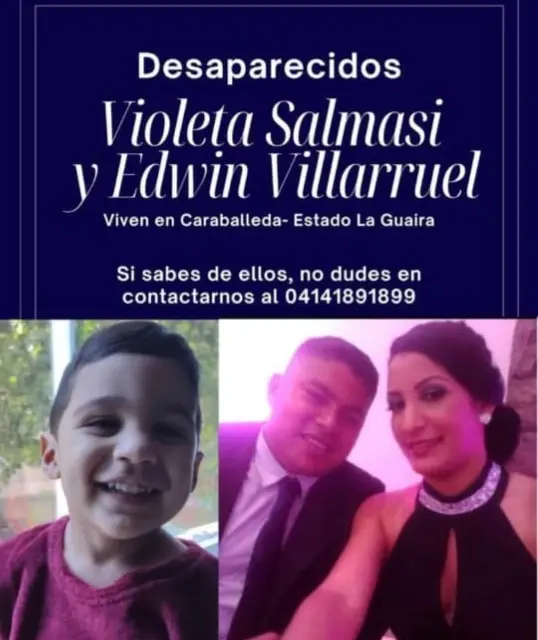 Violeta salmasi y edwin villaruel