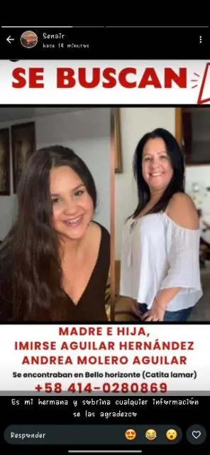 Imirse Aguilar y Andrea Molero