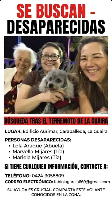 Lola, Marbella y Mariela