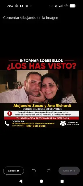 Alejandro Sousa y Ana Richarte