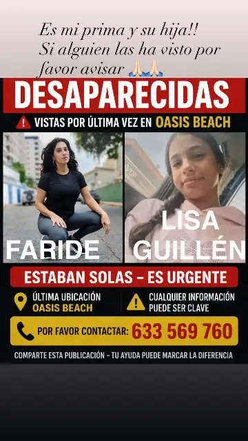 Faride y Lisa Guillén