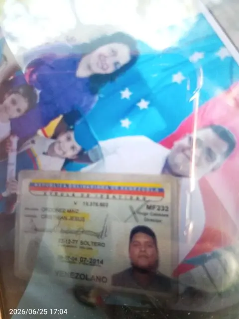 Cristian Jesus Ordóñez mai