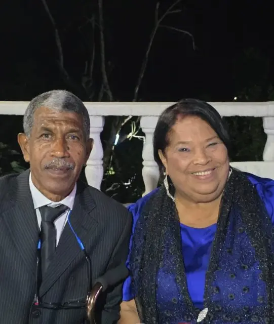 Bertha Escobar y Nelson Buznego