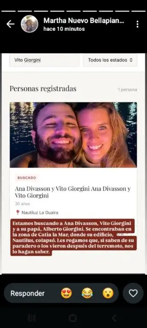 Vito Giorgini y Ana Maria Divasson