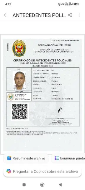 LUIS ALBERTO VILLANUEVA FRANCO