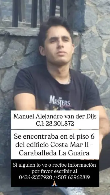 Manuel alejandro van der dijs
