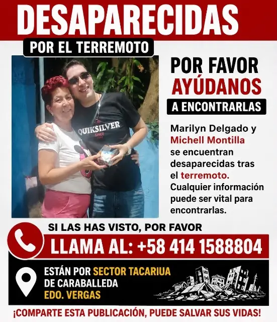 Marilin delgado y Michell Montilla