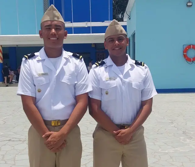 Alfredo Lugo y Amalio Marcano