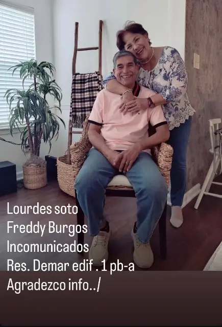 Lourdes Soto y Freddy burgos