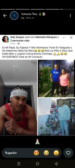 Yoni duque, Maricela Márquez, Yeison duque, Edwin marquez