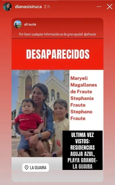 Mariela ,Estefanía y Estéfano FRAUTE