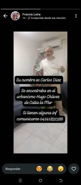 CARLOS GREGORIO DIAZ TADINO