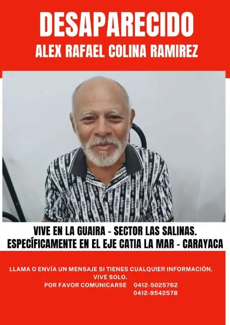 Alex Rafael Colina Ramírez