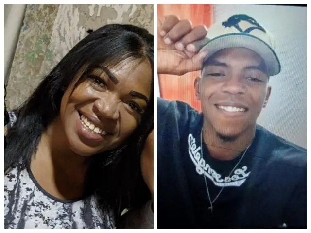 MARÍA Teresa Gutiérrez Bello y Jheyfran Andrés su hijo