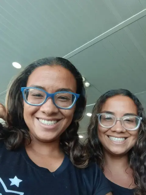 Madelaine y Nacari Domínguez